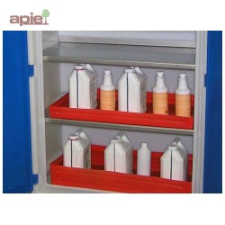Bac 43 L en polyéthylène pour armoire PRA-GM1