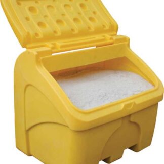 Coffre à sel ou sable 400 L jaune