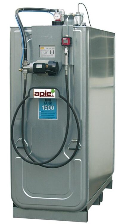 Station de distribution 1500 L pour huiles neuves - pompe électrique