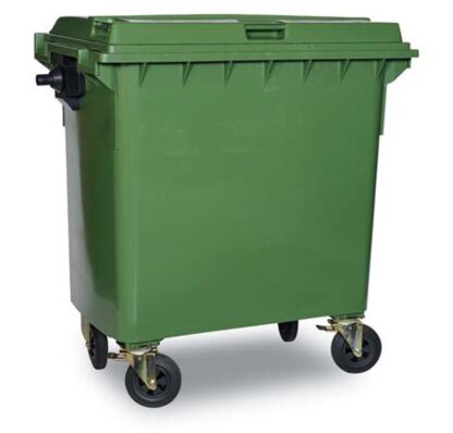 Conteneur poubelle à 4 roues, pour la collecte des déchets