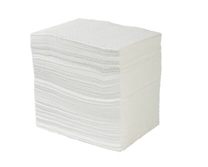 100 feuilles absorbantes hydrocarbures pour INTERVENTION